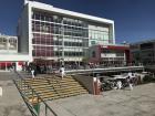 This is my university in Puebla! It is called La Universidad Popular Autonoma del Estate de Puebla. Our mascot is "la aguila", the eagle!
