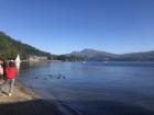 Loch Lomond is part of a national park and located in the Highlands