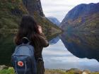 Traveling exposes me to beautiful sights, like the Norwegian fjords