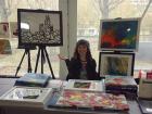 Selling some of my artwork in Chicago