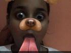 My host sister Puki loves to Snapchat me!