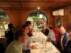 Here on a boat in Turku, discussions about Fulbright and the international collaborations take place!