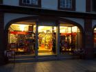 A small store advertising all of its goods at only one euro apiece