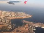 My first glimpse of the Sharm El-Sheikh and the Sinai Peninsula