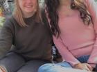 My friend Ruba and me