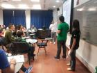 Students take time out of their Saturday to come to the lessons