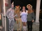 My friends and I dressed up as Wizard of Oz characters for Halloween