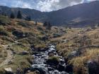 Streams are common when you're hiking, and the sounds they make are so soothing