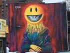 You can see the Mural Festival logo in the top left corner of this piece