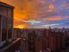 A gorgeous sunset in Bucaramanga from my bedroom window