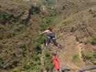 Me, bungee jumping!