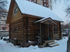 The outside of my host family's banya in Kazan. It was a guesthouse with a banya on the first floor and a bedroom upstairs