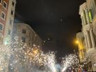 This is from the Correfoc festival. It was so loud and busy, but so much fun!