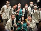 My lab mates and me