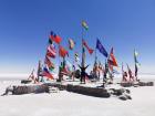 These flags represent all the countries there are in the world 