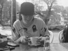 I love to drink coffee and spend time with friends