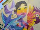 Some beautiful street art in Valparaíso