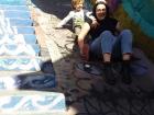 While visiting the coastal town, Valparaíso, I made some new friends