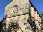 This is a photo of one of the monasteries next to the Cañón del Sil.  It was a bright and sunny day, as it had been for the previous two weeks because the weather had been drier and hotter than normal all summer