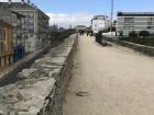 This is a photo of the walking path on top of the Lugo city wall