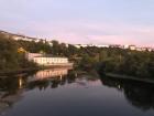 This is a view of the River Miño in Lugo, the same river that runs through Ourense farther downstream