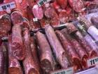 These are different types of salchichónes. Salchichón is a type of spicy sausage that can be found throughout Spain and Galicia