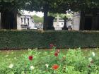 The cemetery you can see in the background contains many famous French people, as well as some beautiful gardens.