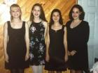This is me in high school (2nd from left) with some friends.