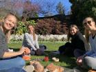 Picnic lunch with my "mates"; do you remember what "mates" means?