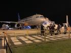 My plane to Melbourne was very small compared to the plane I took from the U.S.