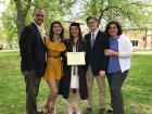 This is my family at my college graduation