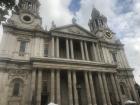 The imposing front of St. Paul's Cathedral