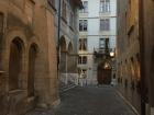 Cobbled streets and stone buildings in the Old Town