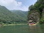 Dong River in 영월 Yeongwol, South Korea.