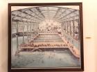 The interior of Sutro Baths in San Francisco, California