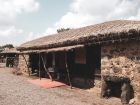 Seongeup Folk Village, which features homes built of thatch and lava rock.