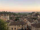 Views of Saint-Émilion at sunset