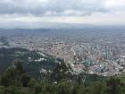 The sprawling city of Bogotá, Colombia