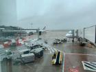 Arriving to dreary weather in Paris
