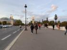 Crossing the Alexandre III bridge