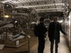 I’m chatting here with my mentor at the natural history museum -- do you think we’re chatting in French or English?