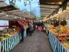 I sometimes go to the markets early in the morning before work