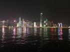 The beautiful Hong Kong skyline as seen from Victoria Harbour