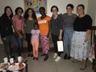 One classmate's host family invited us over for dinner-they were so sweet!