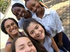 We met some Rwandan friends at a school function