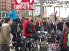 "Klimanotstand!" - "Situation: Climate Emergency!" The protestors at Potsdamerplatz