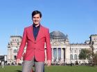 A picture of me in front of the Reichstag in September.