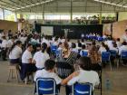 School assembly in Costa Rica