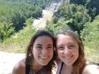My sister and I on a hiking trip in Letchworth State Park