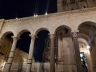 Arches within Diocletian's Palace; people still live here!